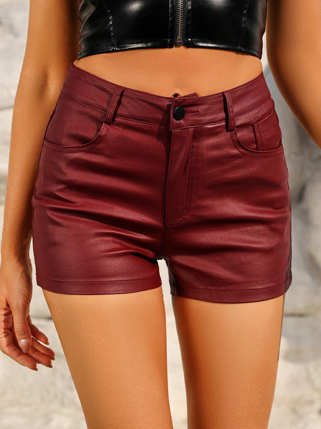 Trendy High Waist Shorts - Kalizeh