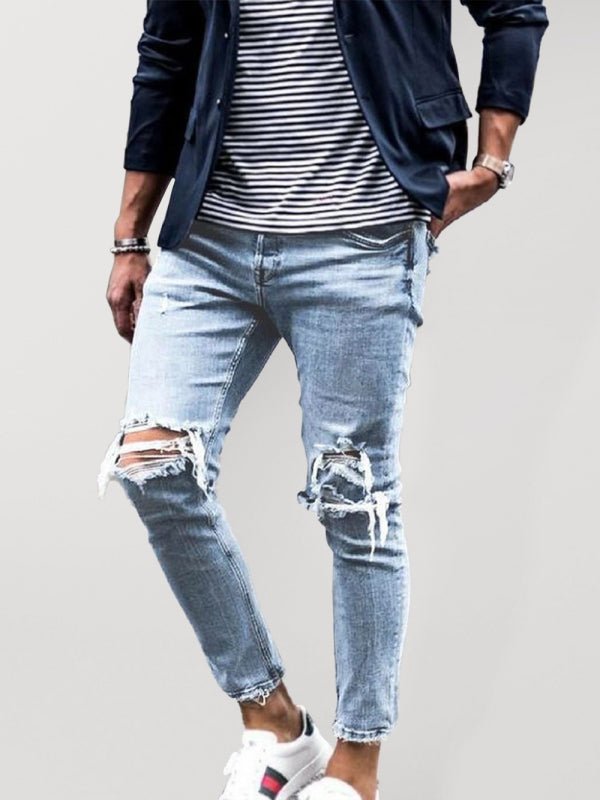 Trendy Stylish Ripped Jeans - Kalizeh