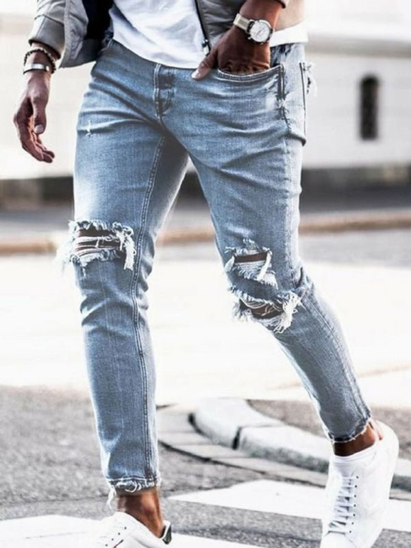 Trendy Stylish Ripped Jeans - Kalizeh