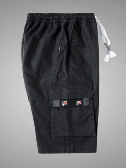 Versatile Essential Solid Cargo Shorts - Kalizeh