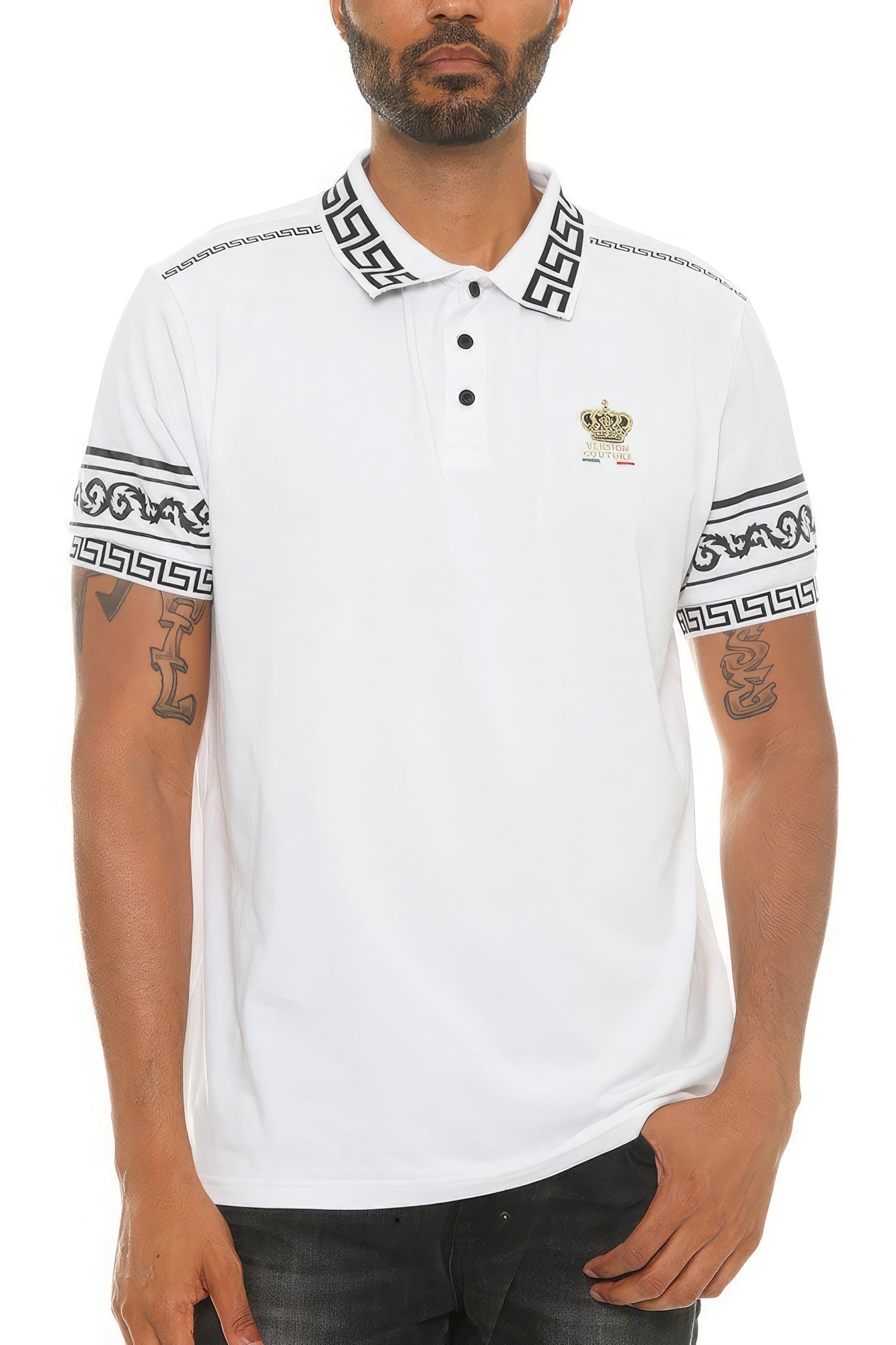 White Elegance Imported Polo Shirt - Kalizeh